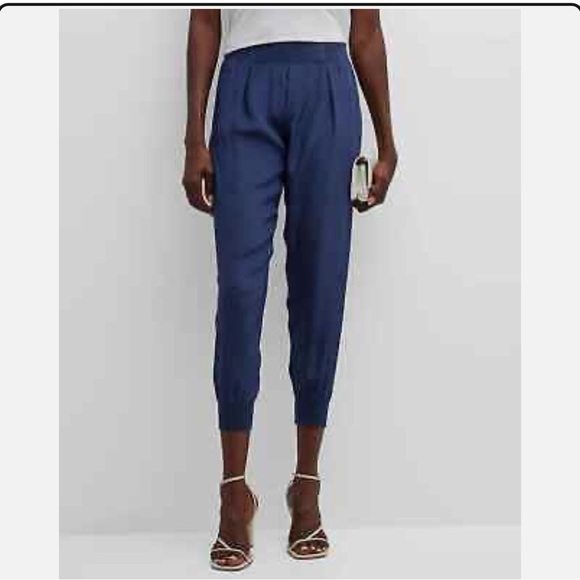 ATM Anthony Thomas Melillo Silk Jogger Pants Women's  sz small - Picture 1 of 6